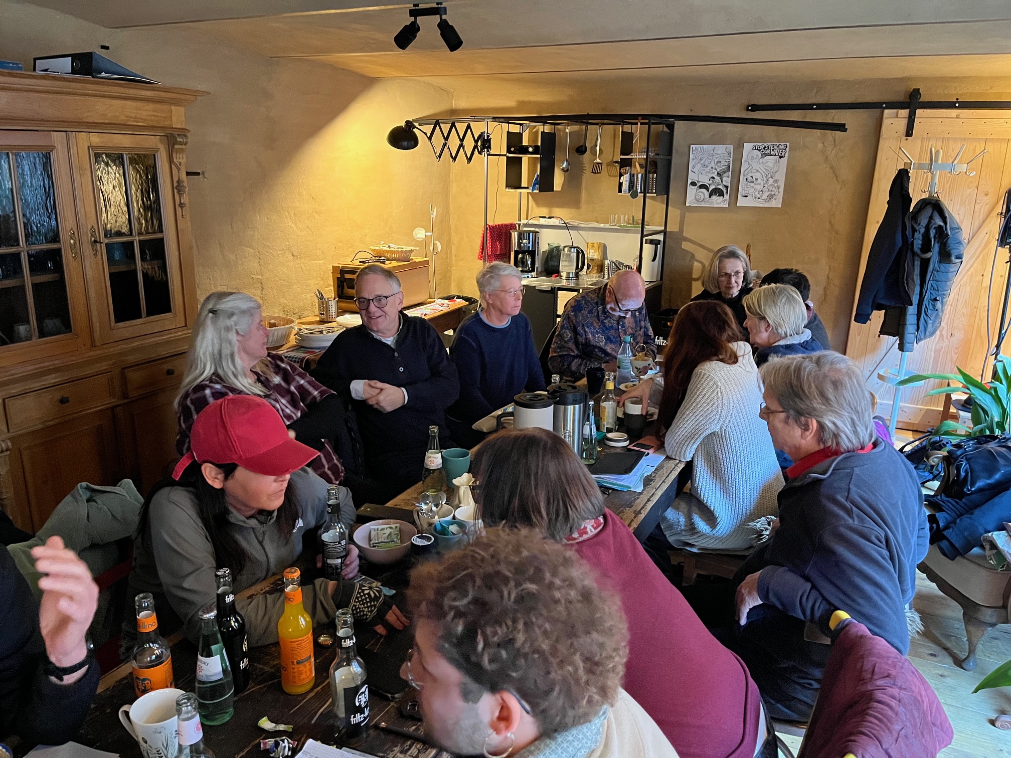 Teilnehmer_innen im Austausch